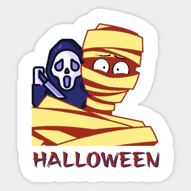 Halloween Boo Sticker by Trend 0ver